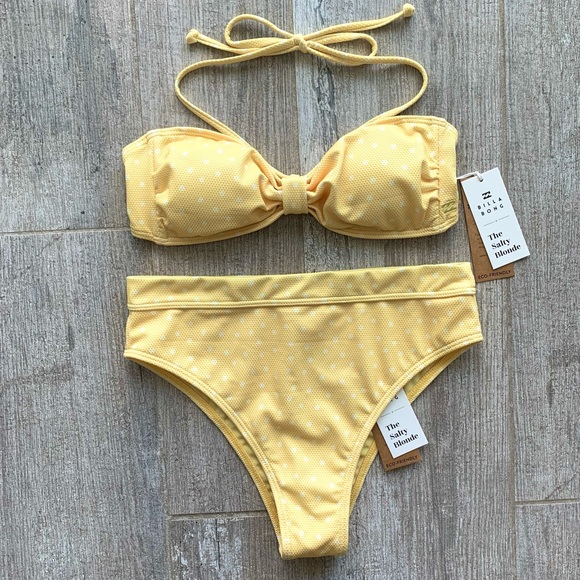 🔥🔥BILLABONG - SUNDIPPED BANDEAU RISE BIKINI🔥🔥 - Picture 4 of 10